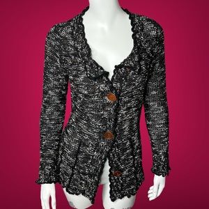Y2K BCBG Maxazria knitted button up cardigan